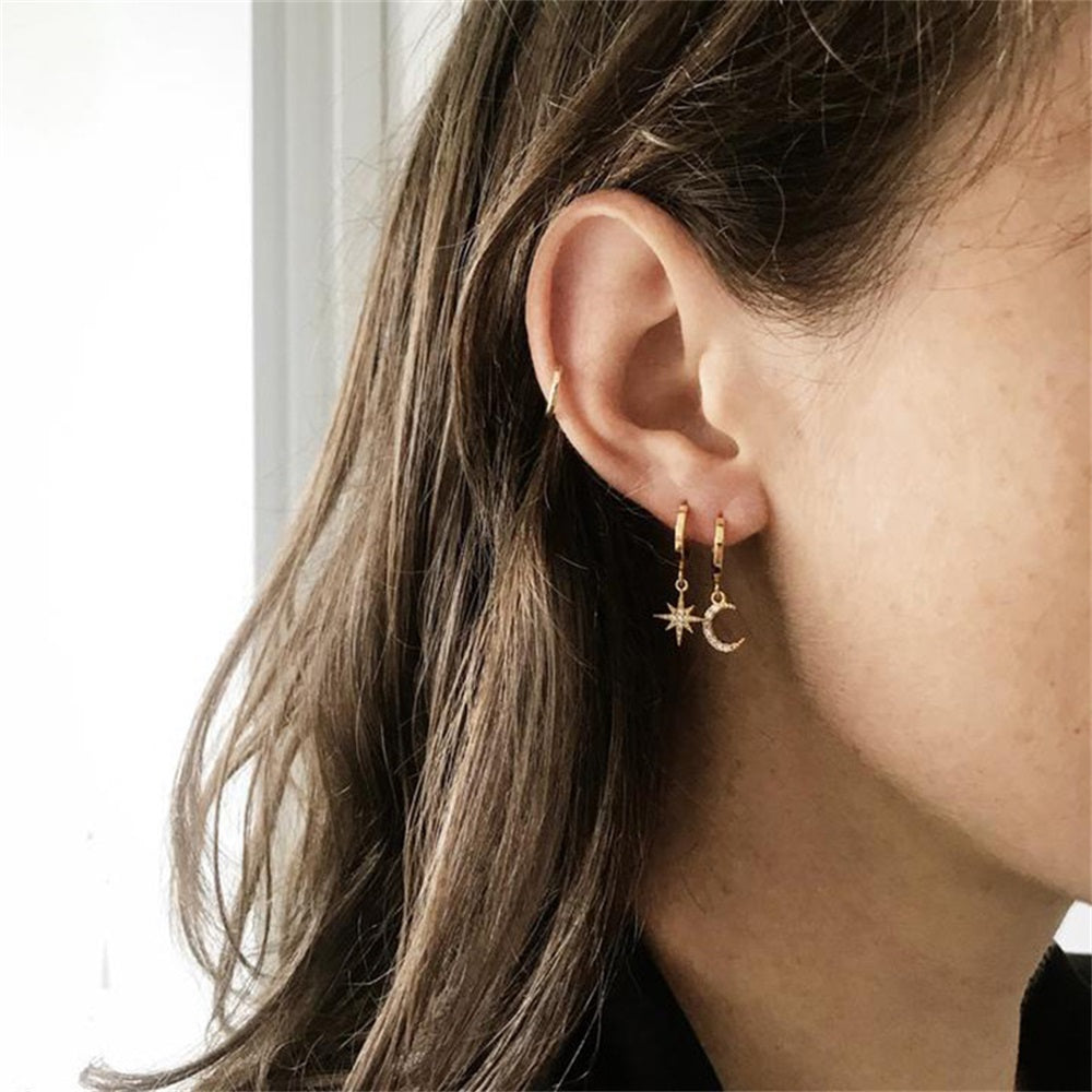 Nova Celestial Drops in gold tone, product image 8
