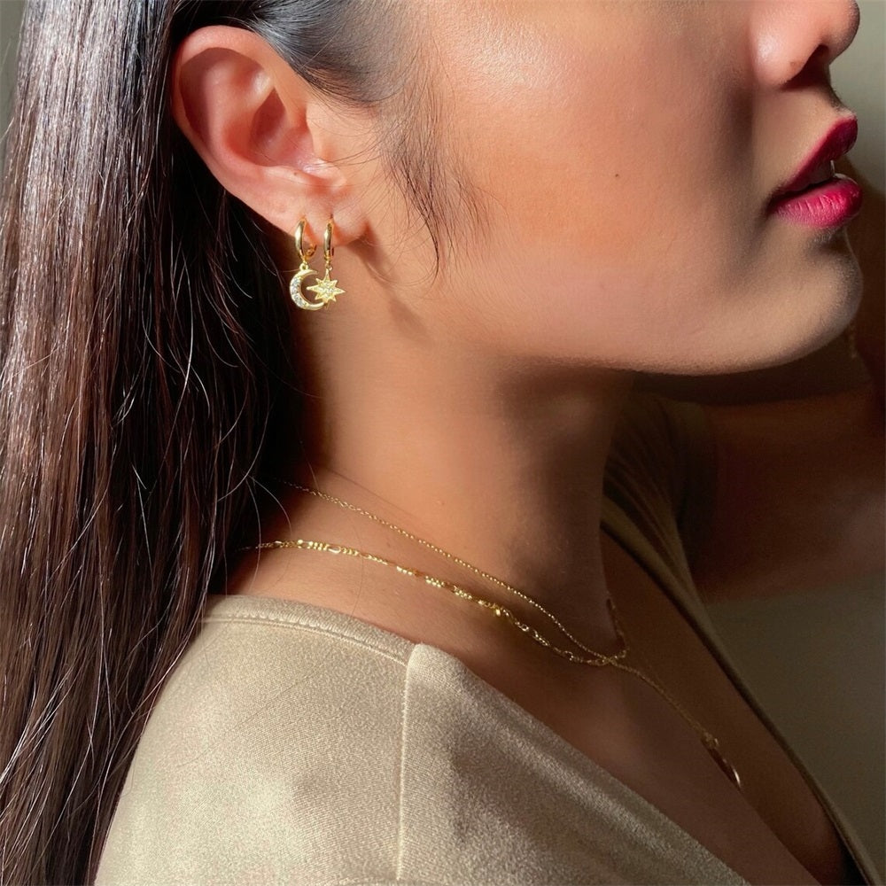 Nova Celestial Drops in gold tone, product image 9
