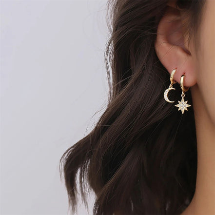 Nova Celestial Drops in gold tone, product image 10
