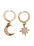 Nova Celestial Drops in gold tone