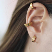 Eden Ear Cuffs in gold tone, product image 8