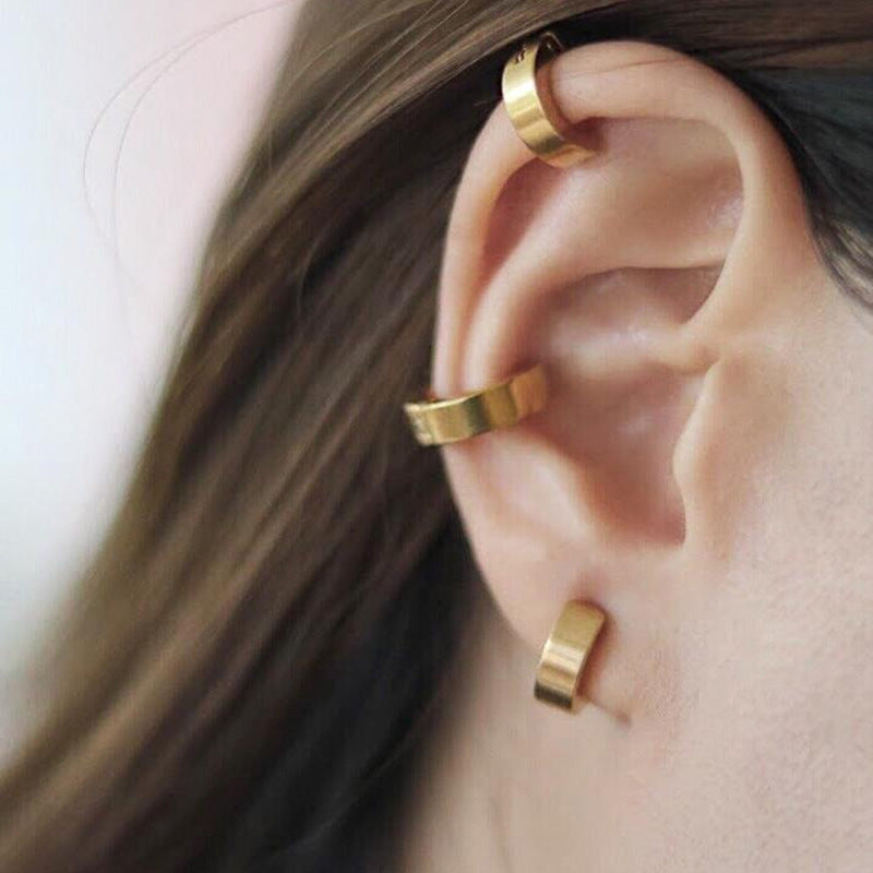 Eden Ear Cuffs in gold tone, product image 8