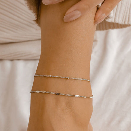 Mira Snake Anklet featuring snake chain, product image 6
