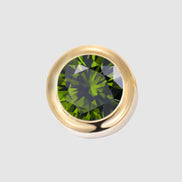 Mira Birthstone Charm in gold tone featuring birth month, product image 10