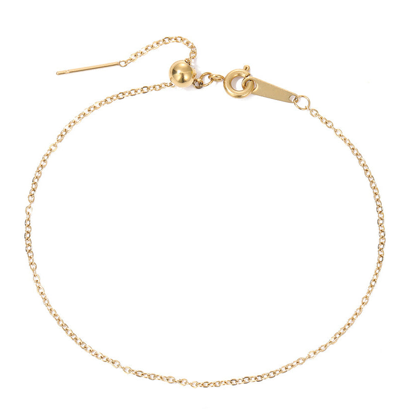 Ayla Charm Bracelet in gold tone