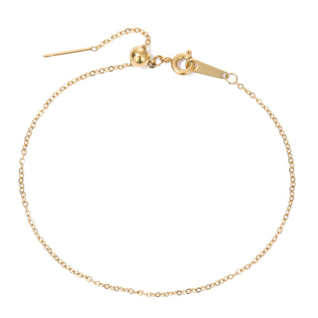 Ayla Charm Bracelet in gold tone