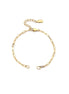 Arden Paperclip Bracelet in gold tone featuring paperclip chain