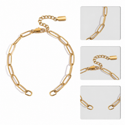 Nova Chain Bracelet in gold tone