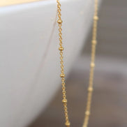 Luna Layering Chain in gold tone, product image 4