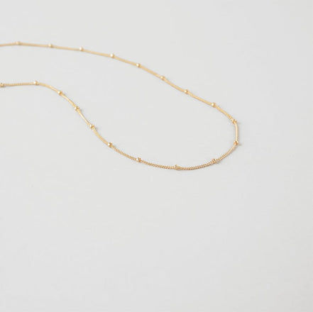 Luna Layering Chain in gold tone, product image 8