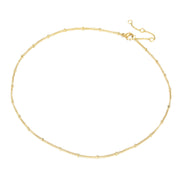 Luna Layering Chain in gold tone
