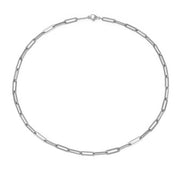 Nora Paperclip Chain in silver tone, product image 4
