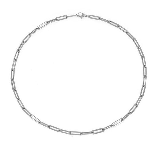 Nora Paperclip Chain in silver tone, product image 4