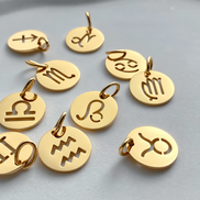 Celeste Zodiac Pendant in gold tone, product image 5