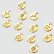 Celeste Zodiac Pendant in gold tone, product image 7