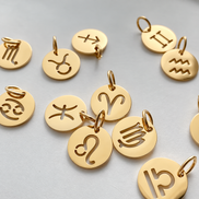 Celeste Zodiac Pendant in gold tone, product image 9