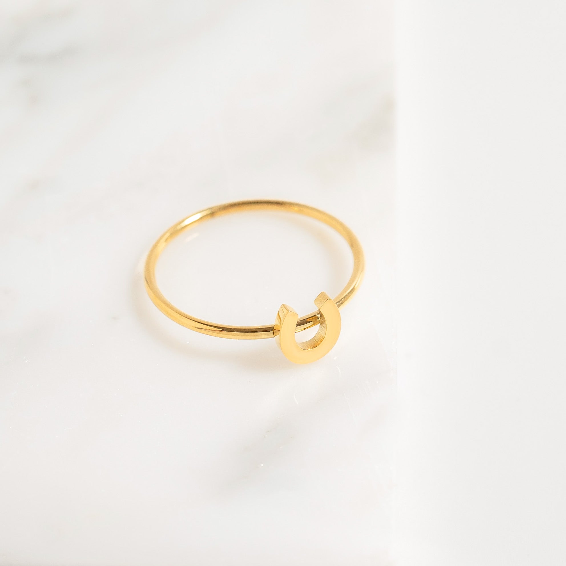 Lucky Horseshoe Ring