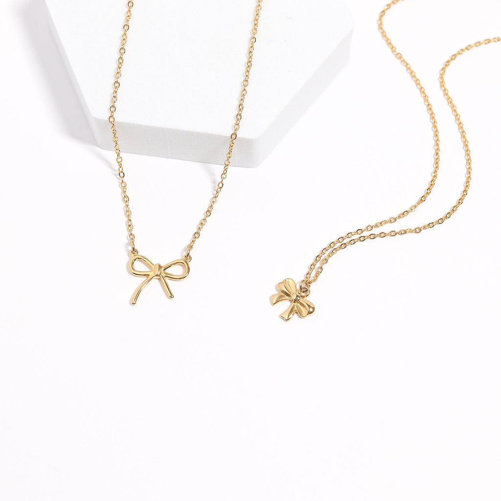 Bow Necklace