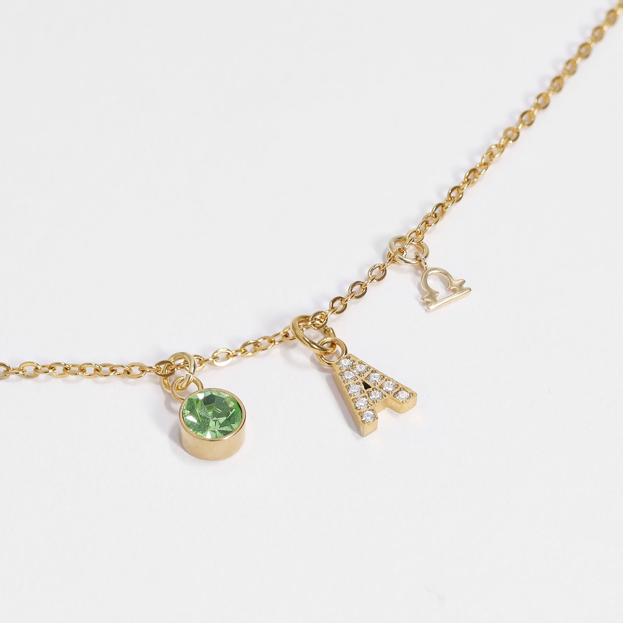 Gold Letter Charms