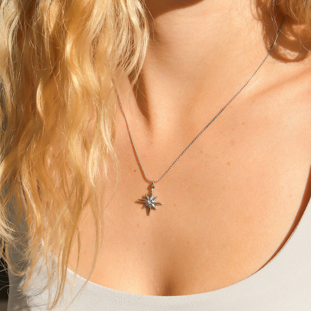 Compass Star Necklace