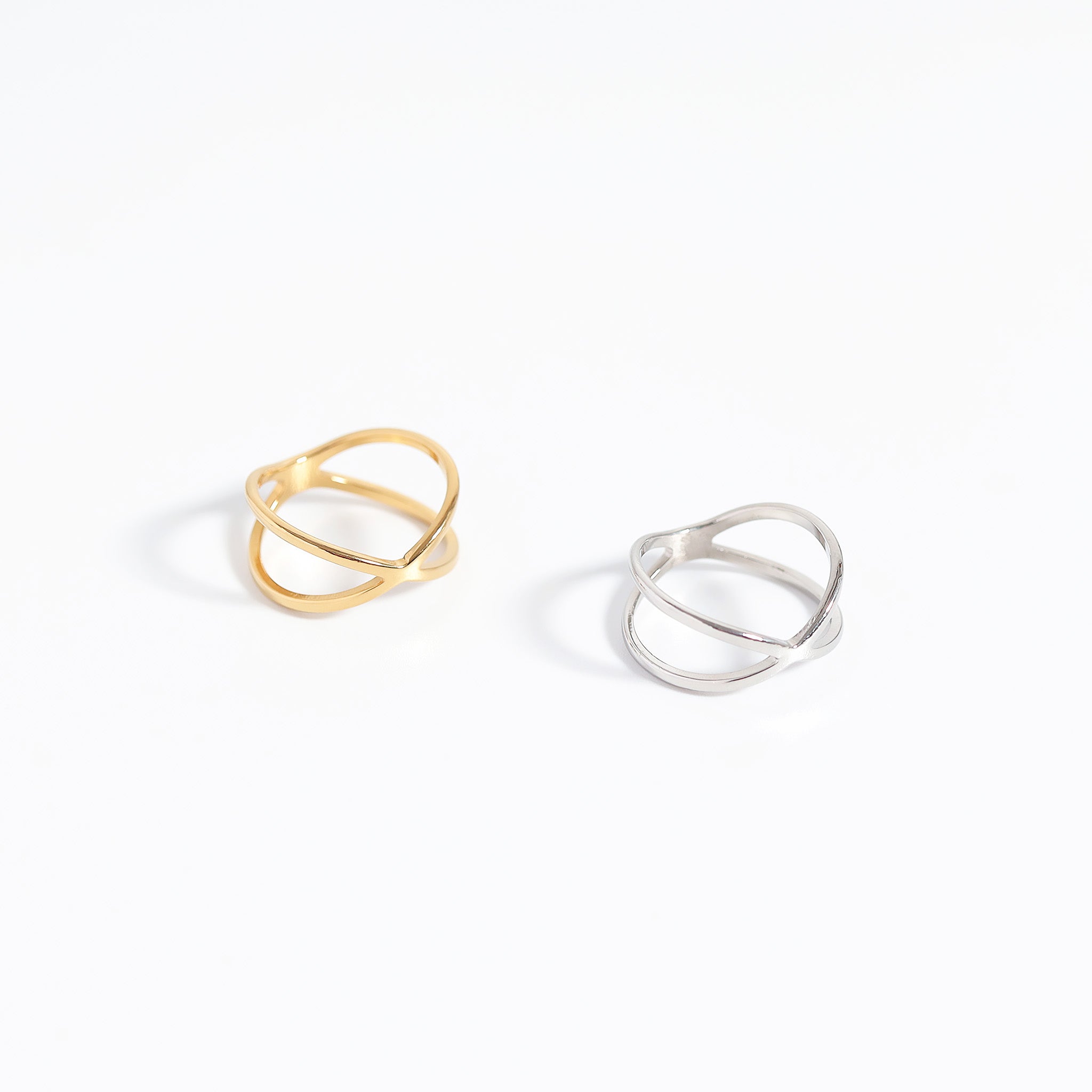 Atomic X Statement Ring
