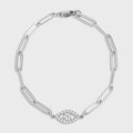 Paperclip Evil Eye Bracelet