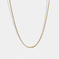 Dainty Gold Box Chain Necklace