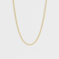 Gold Curb Chain Necklace