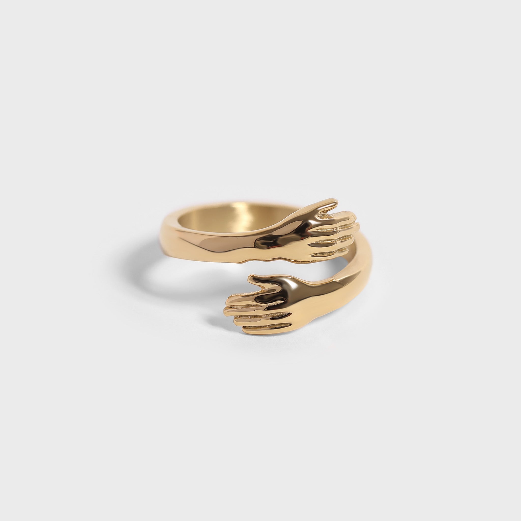 18K Gold Women's Hug Ring