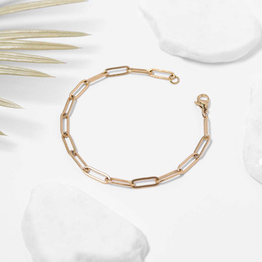 Paperclip Chain Bracelet