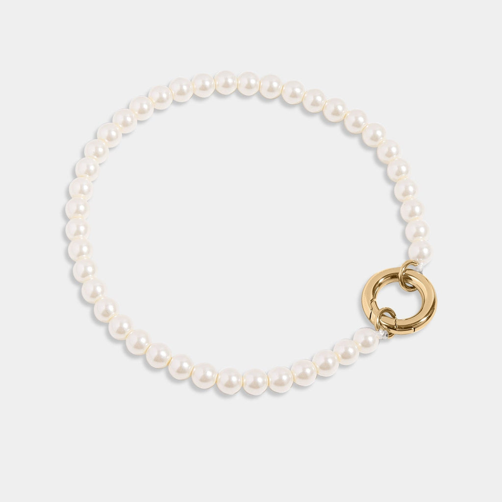 Pearl Charm Holder Bracelet