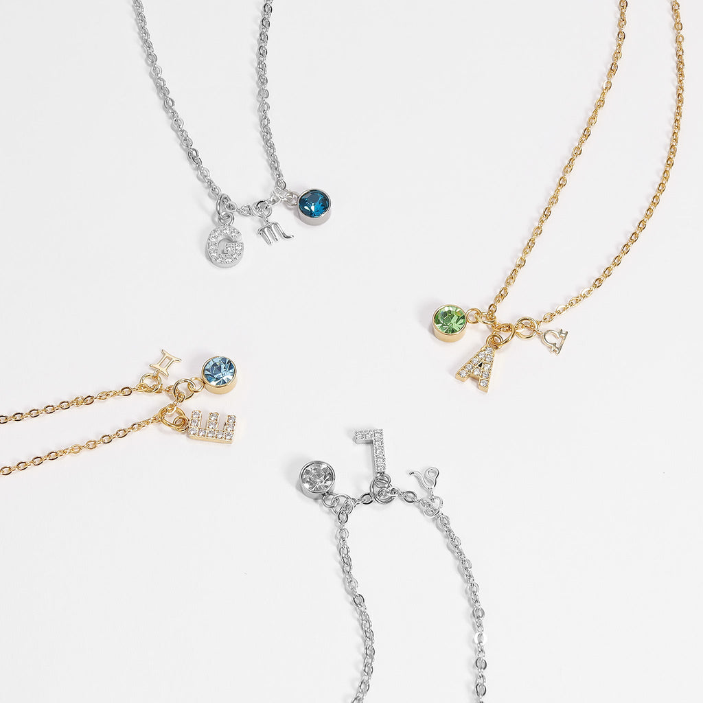 Gold Letter Charms