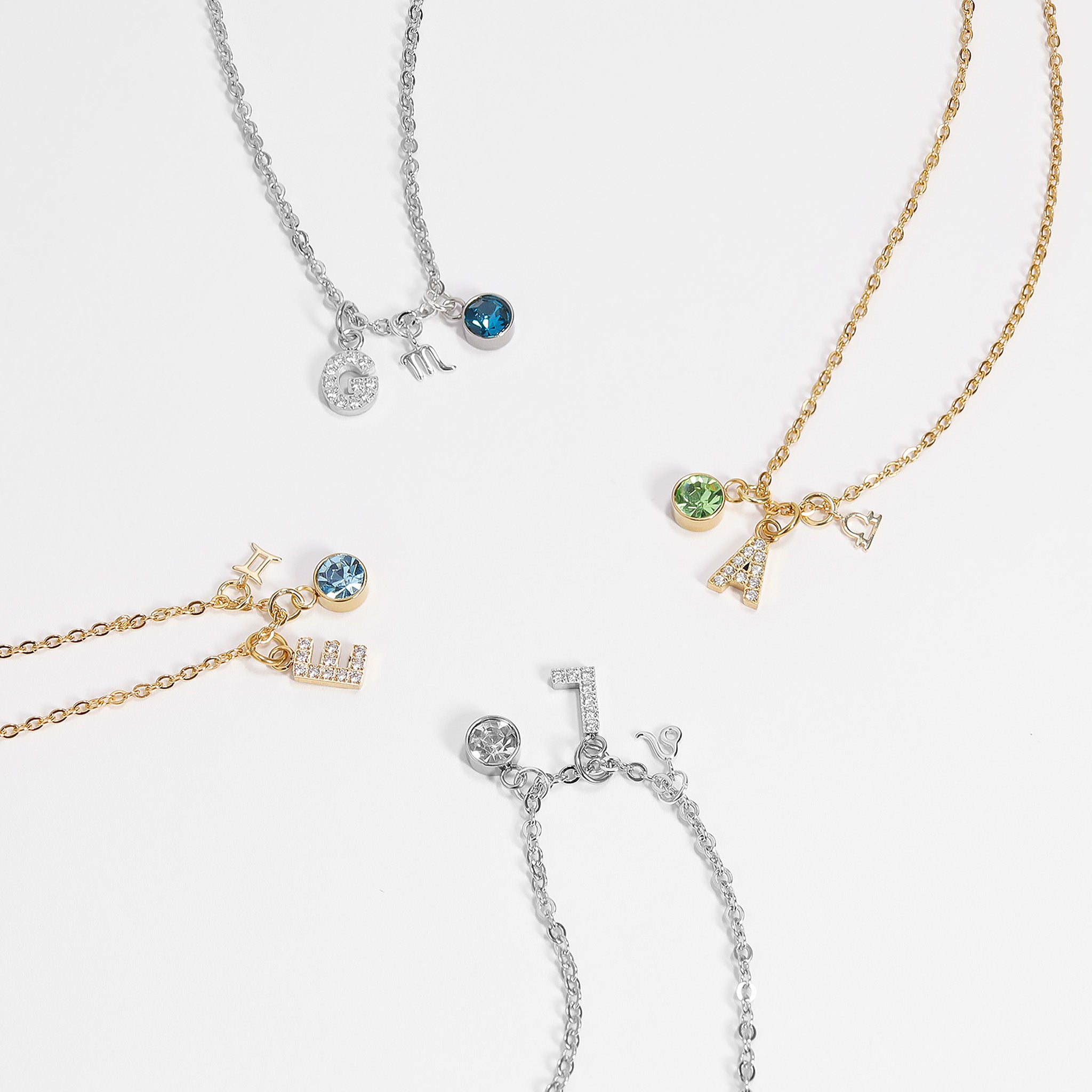Gold Letter Charms