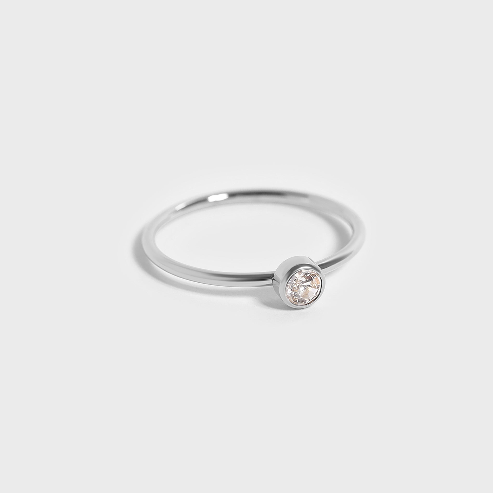 Birthstone Stacking Ring