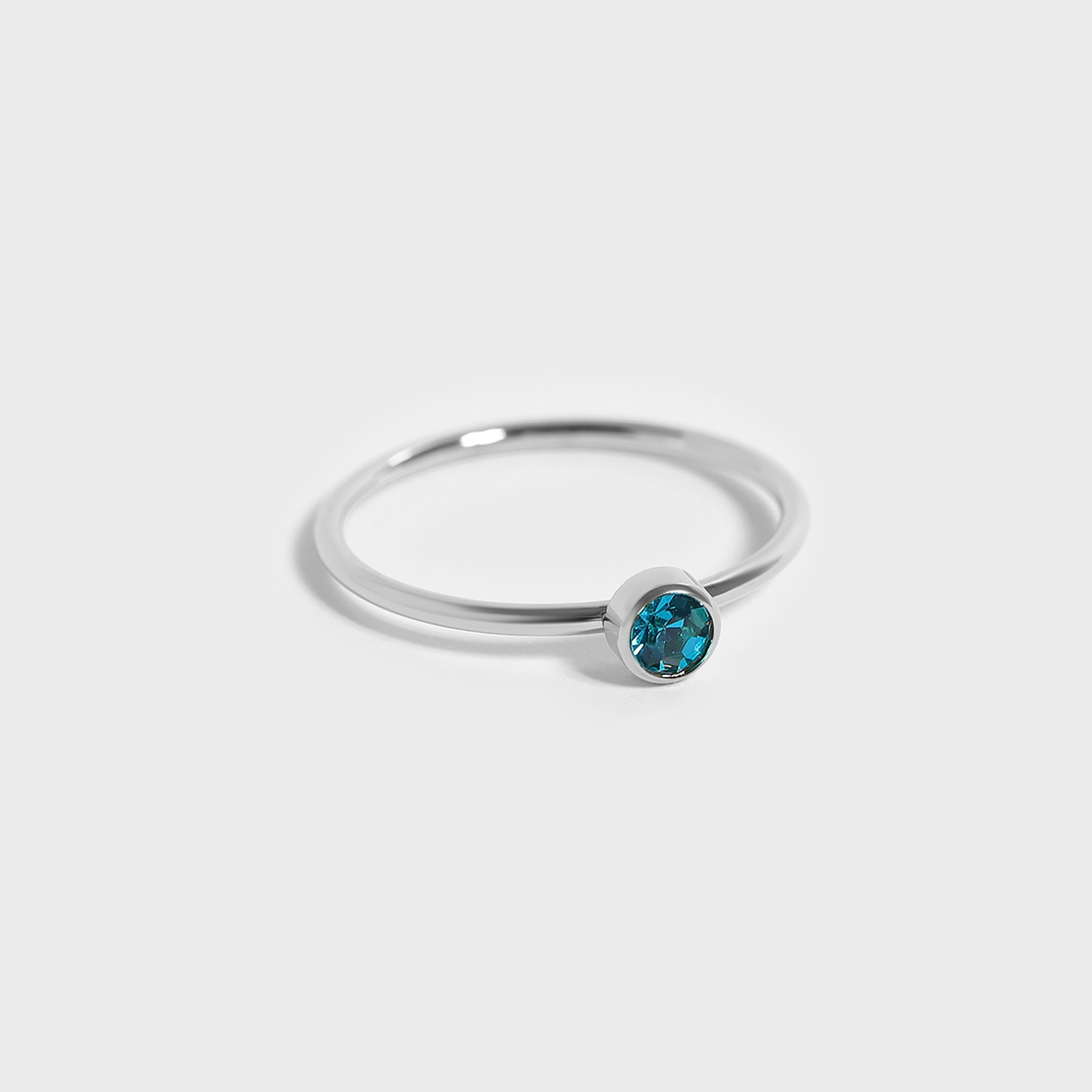 Birthstone Stacking Ring