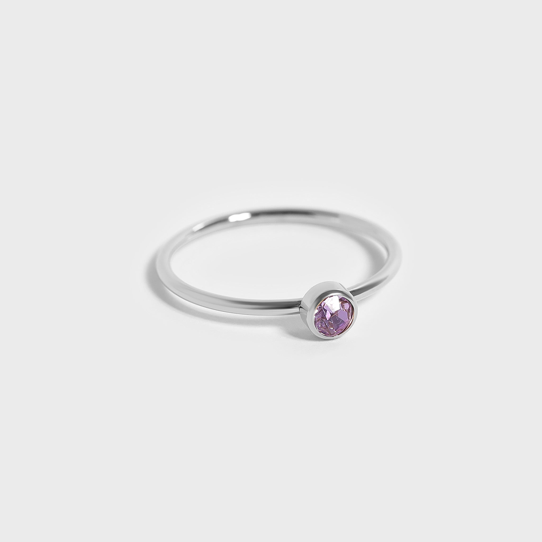 Birthstone Stacking Ring