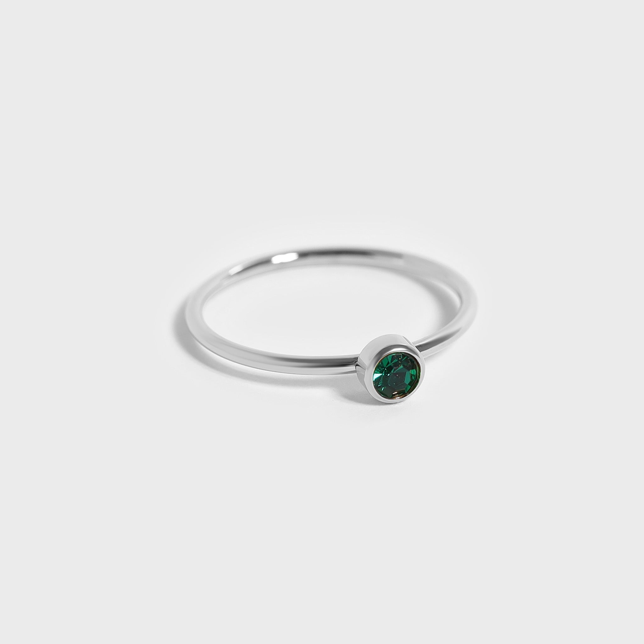 Birthstone Stacking Ring