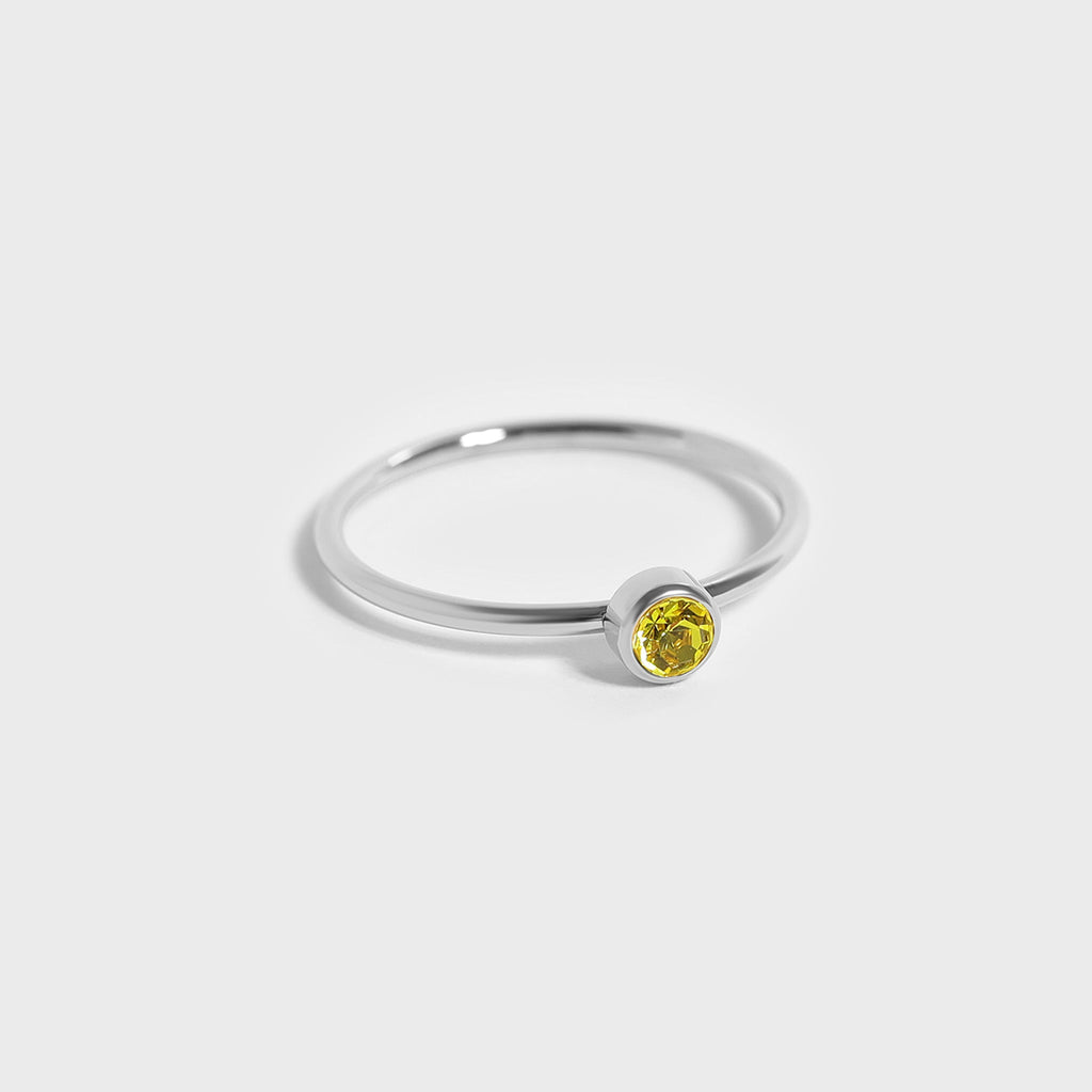 Birthstone Stacking Ring