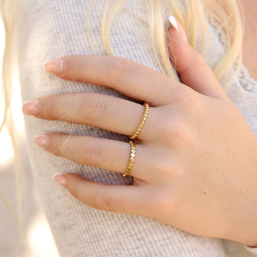 Beaded Stacking Ring