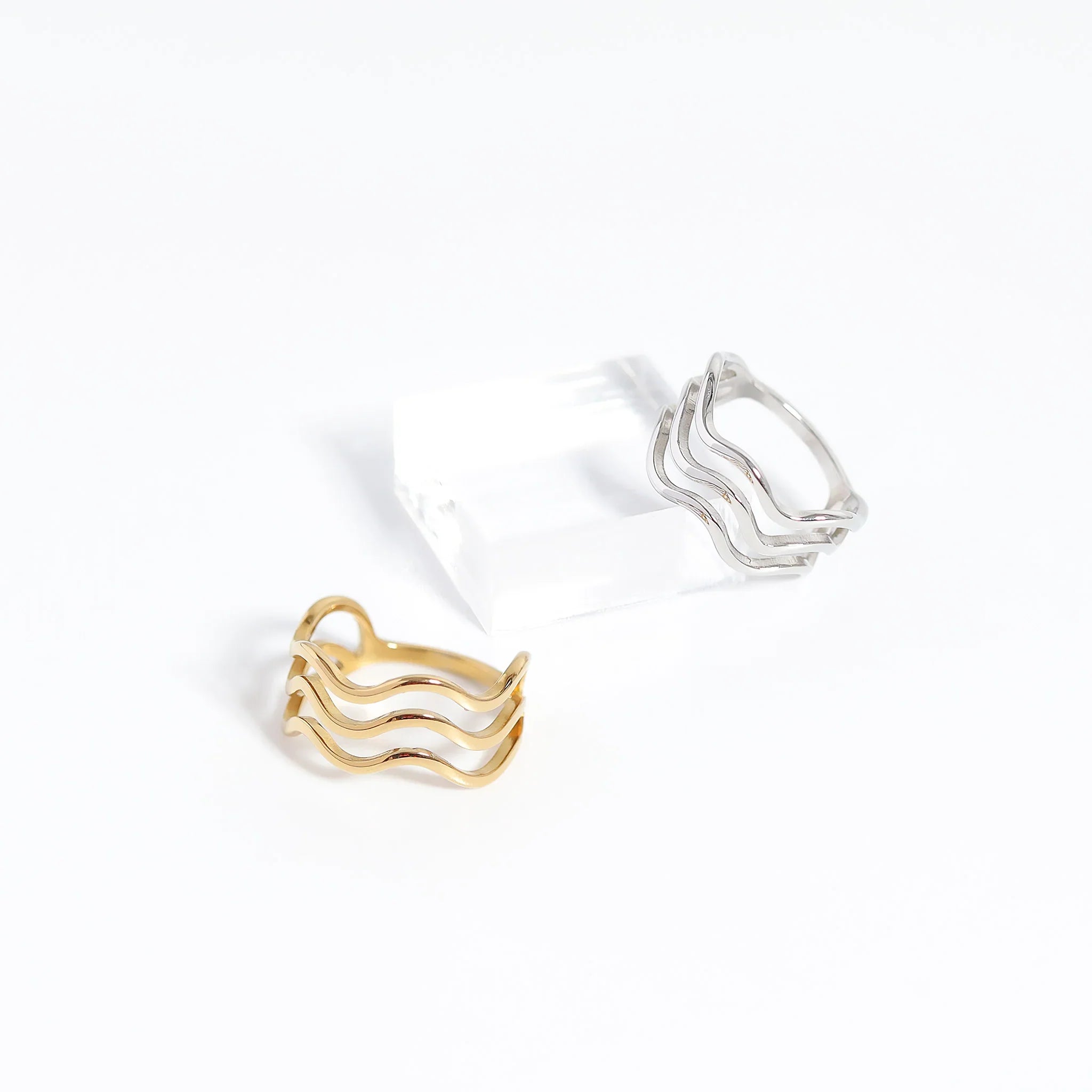 Triple Wave Ring